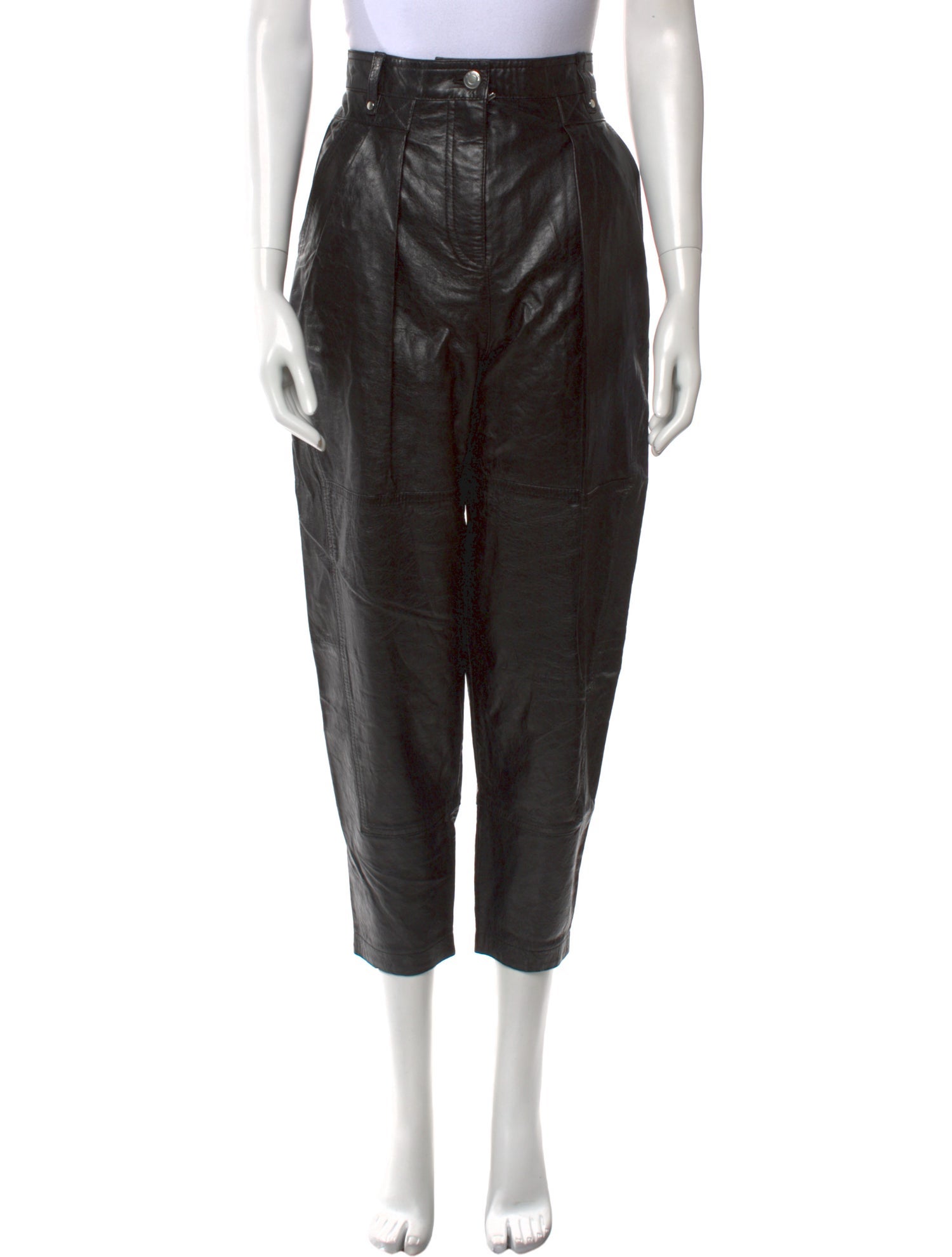 Iro Leather Straight Leg Pants
