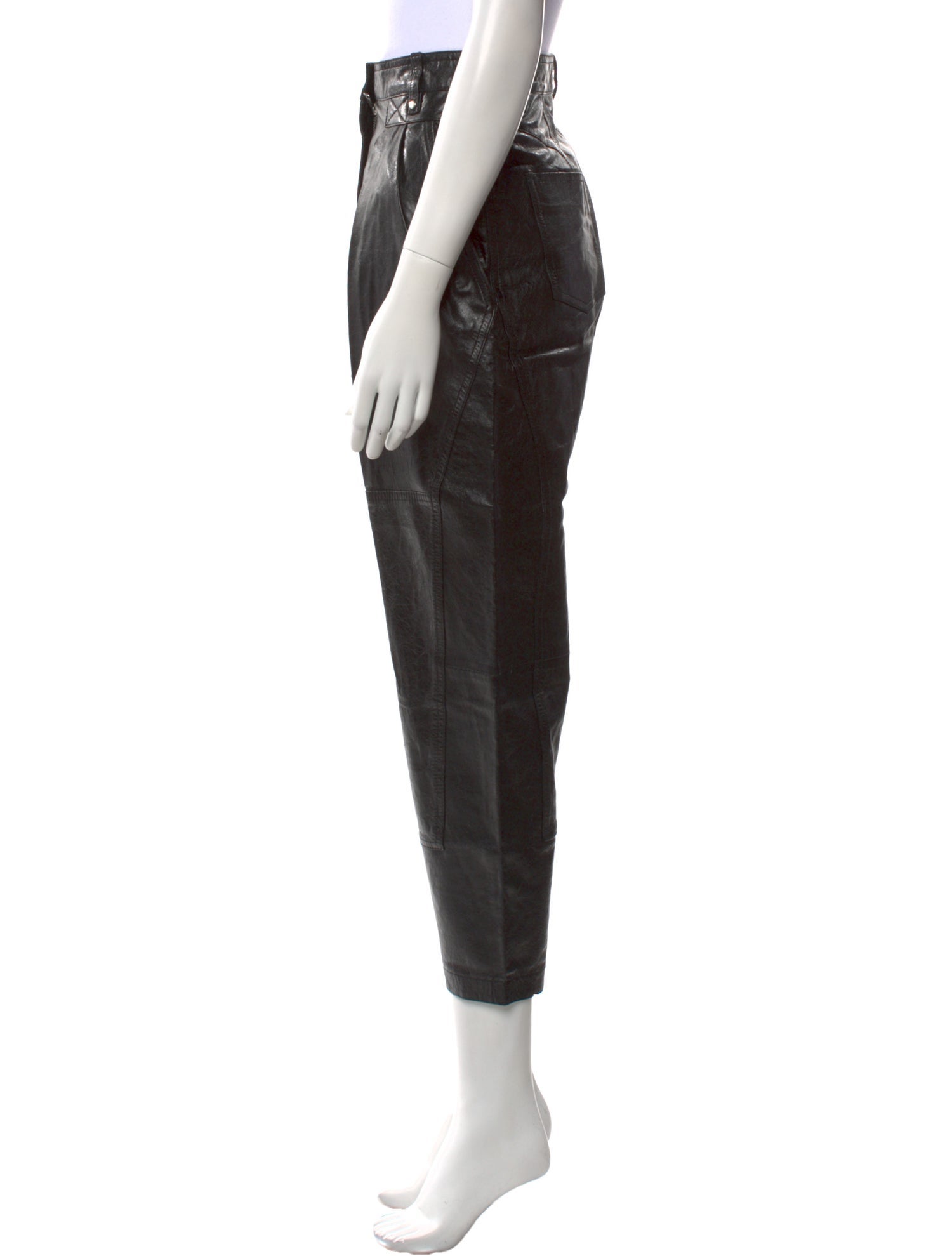 Iro Leather Straight Leg Pants