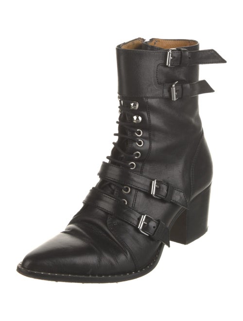 Iro Leather Combat Boots