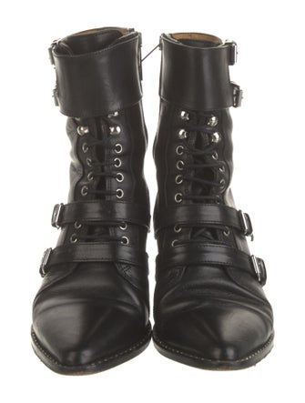 Iro Leather Combat Boots