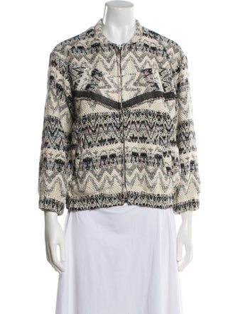 Iro Tweed Printed Evening Jacket