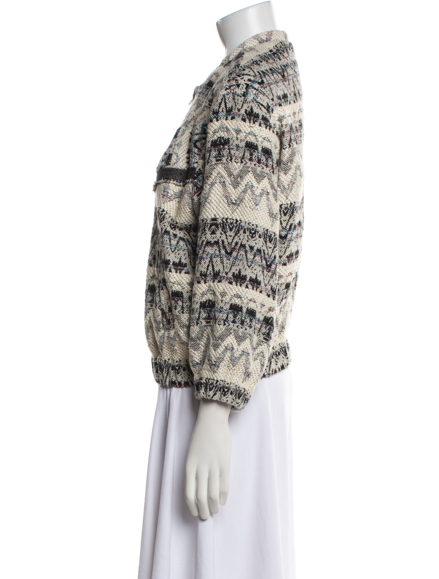 Iro Tweed Printed Evening Jacket