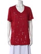 Iro Linen V-Neck T-Shirt