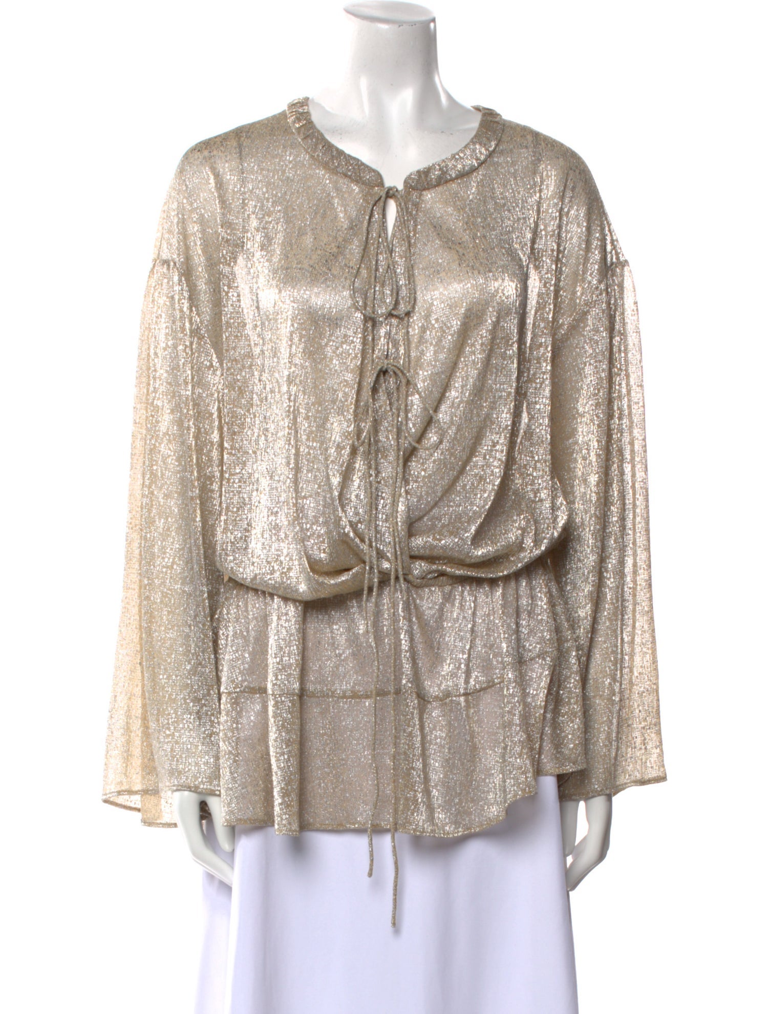 Iro V-Neck Long Sleeve Tunic