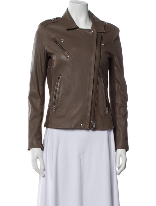 Iro Lamb Leather Biker Jacket