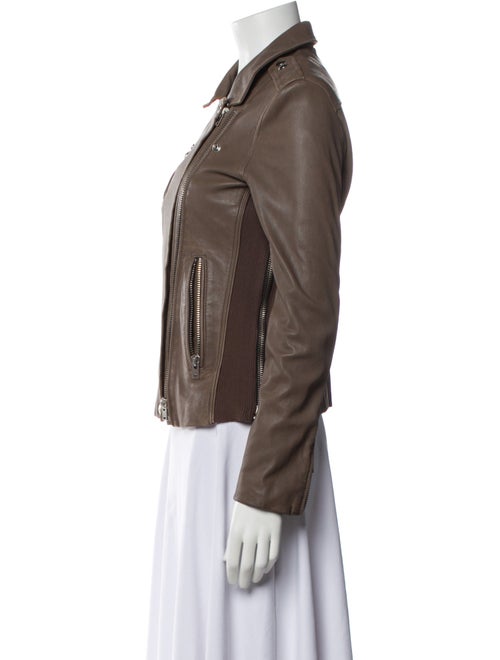Iro Lamb Leather Biker Jacket