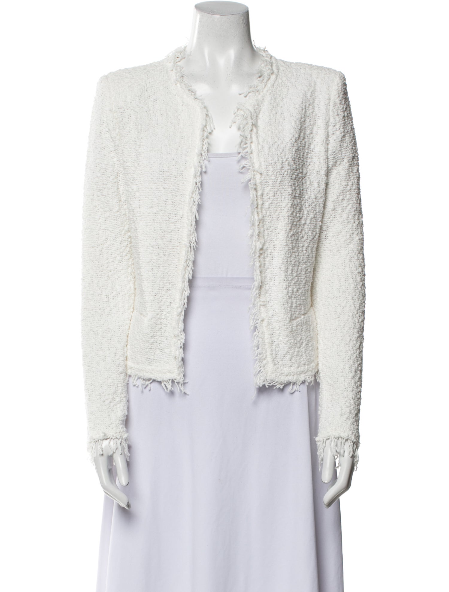 Iro Tweed Pattern Evening Jacket