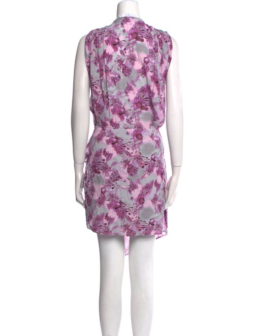 Iro Floral Print Mini Dress