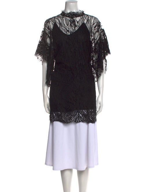 Iro Lace Pattern Mini Dress