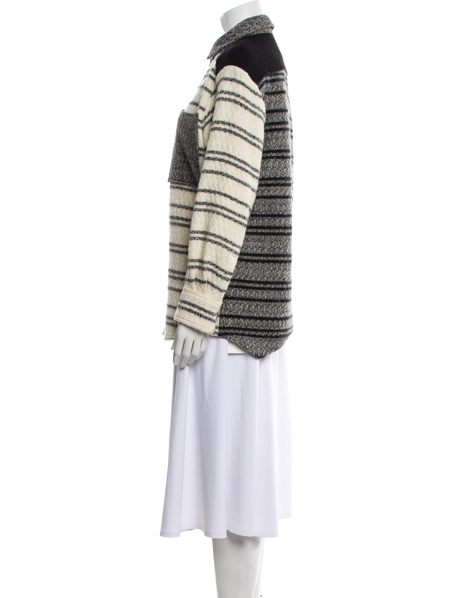 Iro Wool Striped Jacket