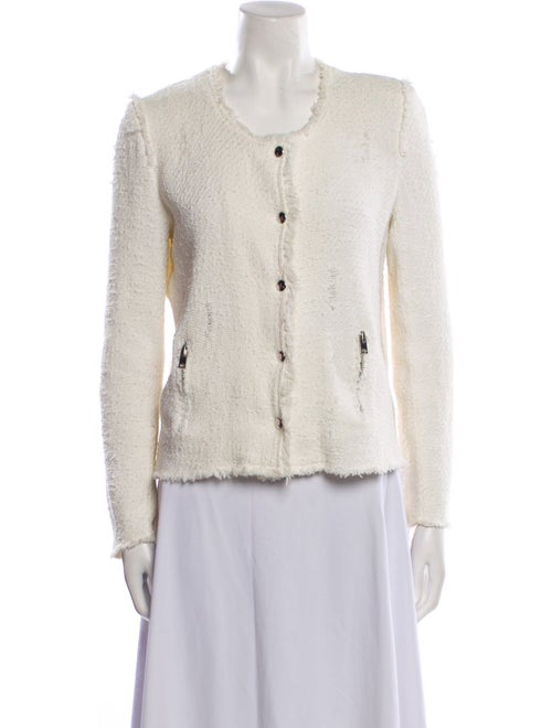 Iro Tweed Pattern Evening Jacket