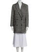 Iro Tweed Pattern Peacoat