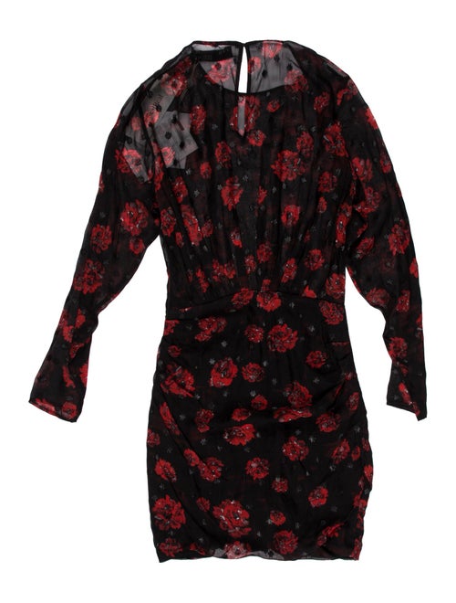 Iro Floral Print Mini Dress