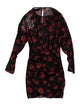 Iro Floral Print Mini Dress