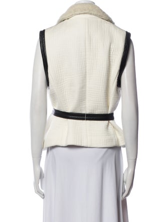 Iro Striped Fur Jacket