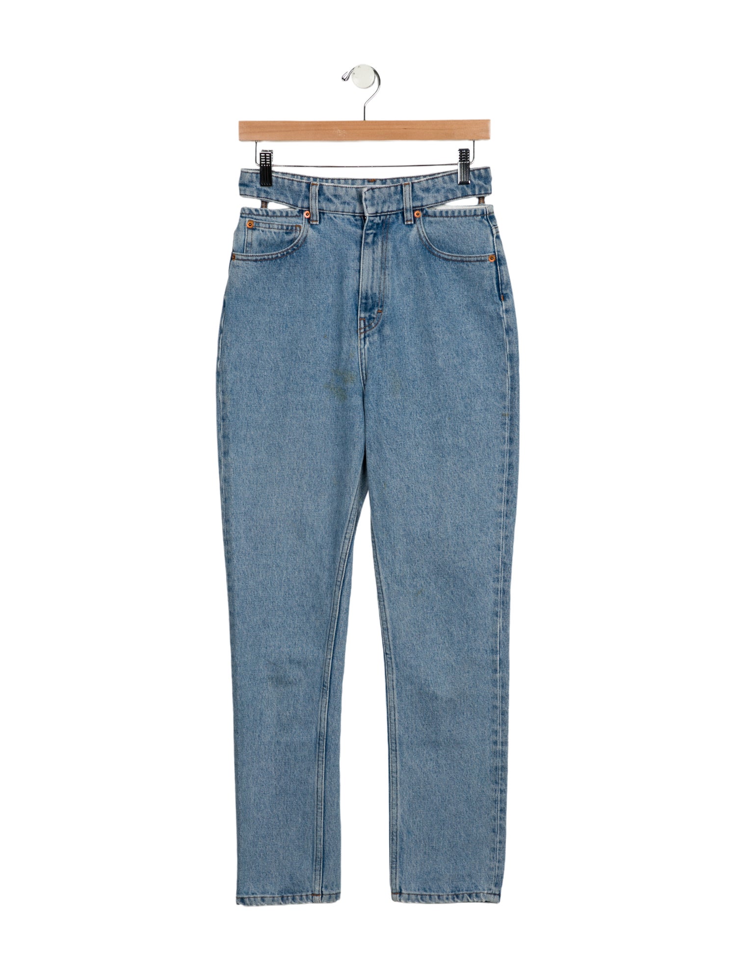 Iro High-Rise Straight Leg Jeans
