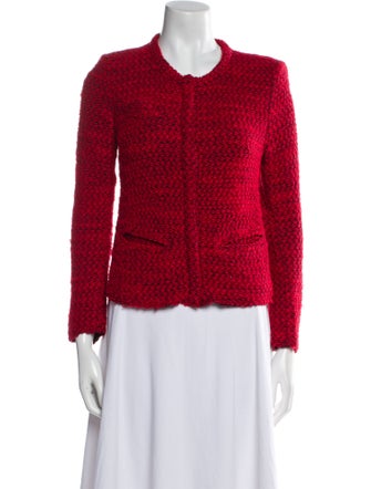 Iro Tweed Pattern Jacket