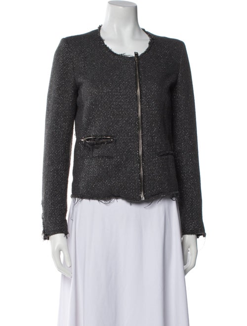 Iro Tweed Pattern Evening Jacket