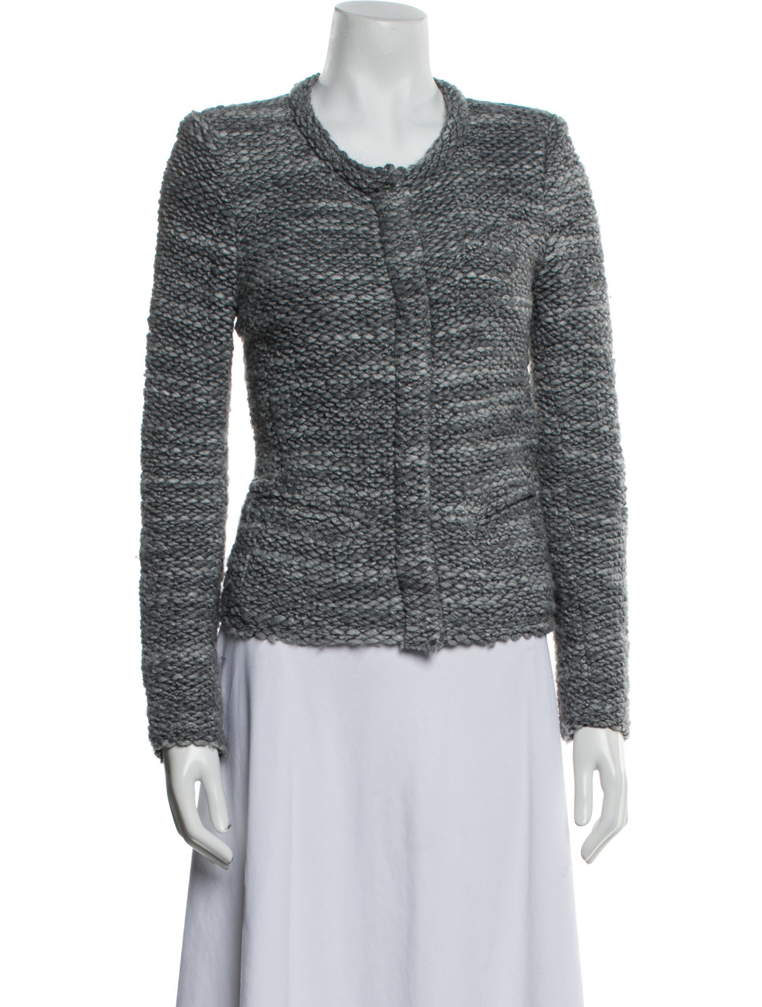 Iro Tweed Pattern Evening Jacket