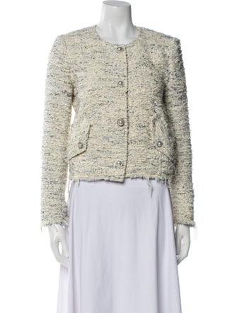 Iro Tweed Pattern Evening Jacket