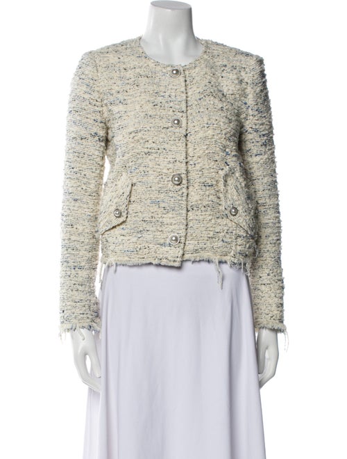 Iro Tweed Pattern Evening Jacket