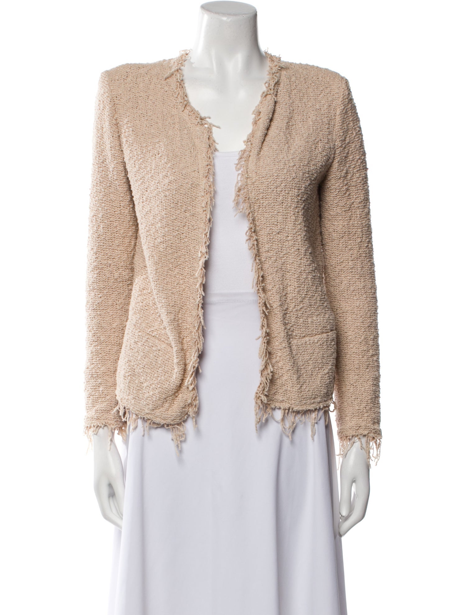 Iro Tweed Pattern Evening Jacket