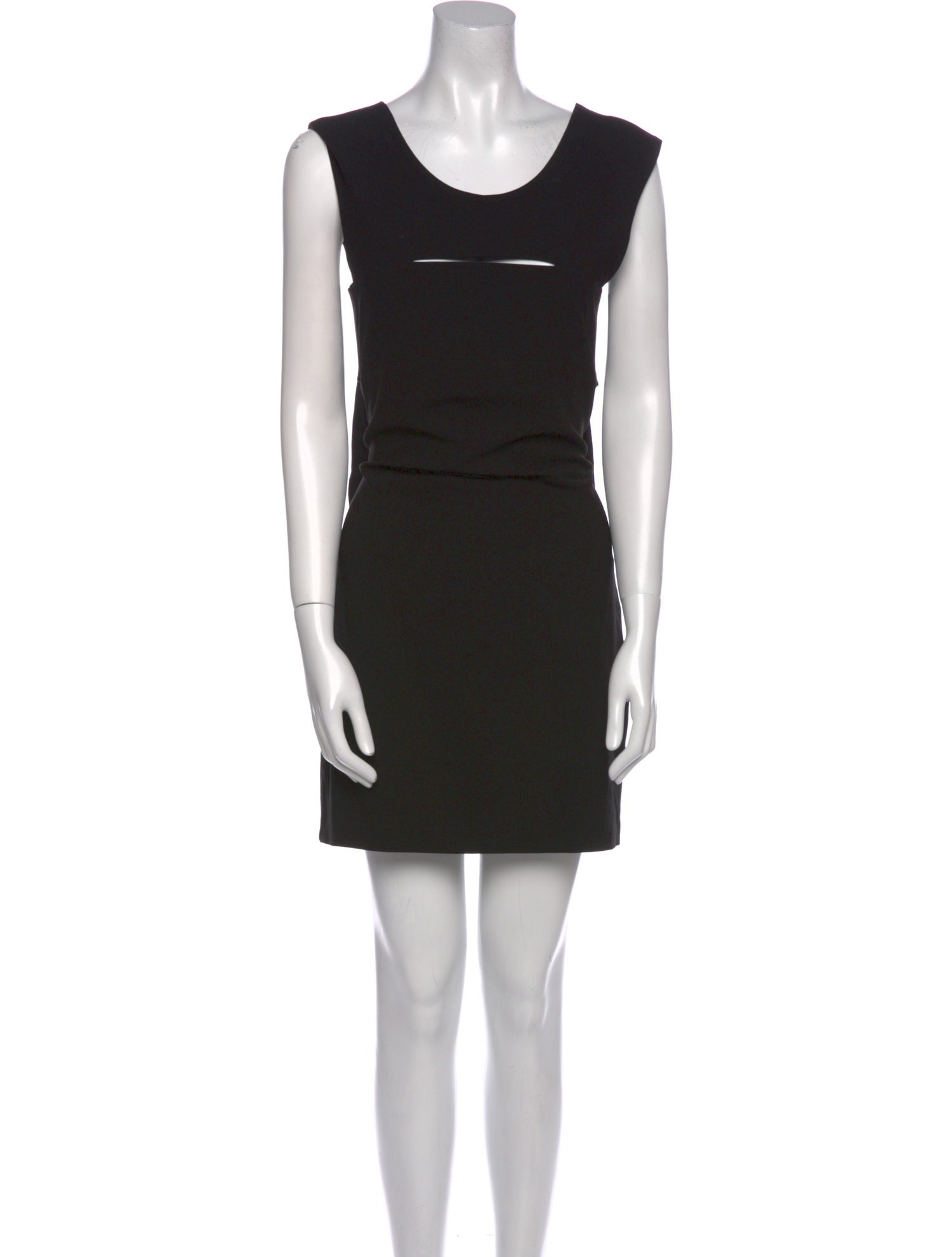 Iro Scoop Neck Mini Dress