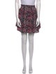 Iro Printed Mini Skirt