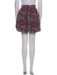 Iro Printed Mini Skirt