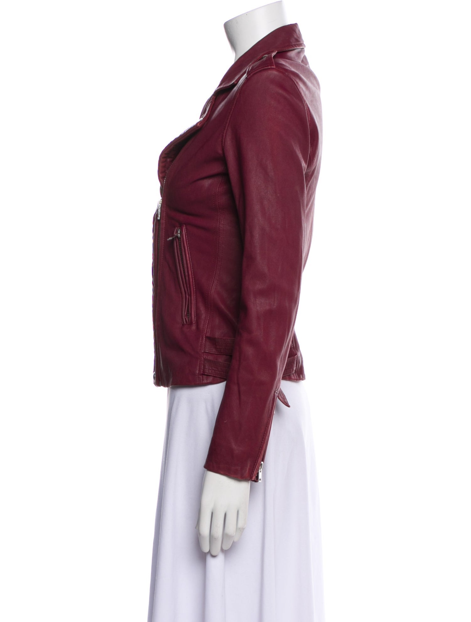 Iro Lamb Leather Biker Jacket