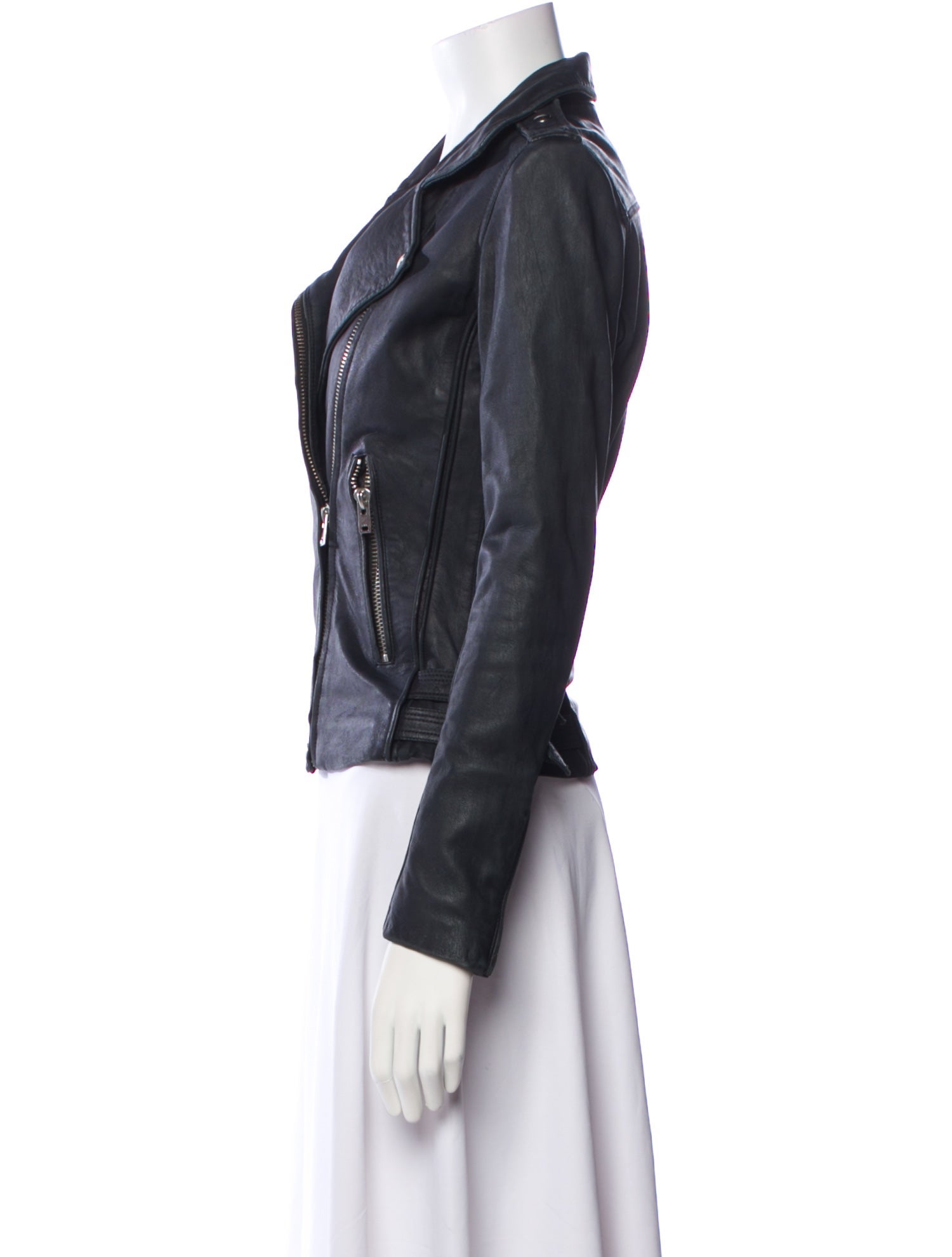 Iro Lamb Leather Biker Jacket