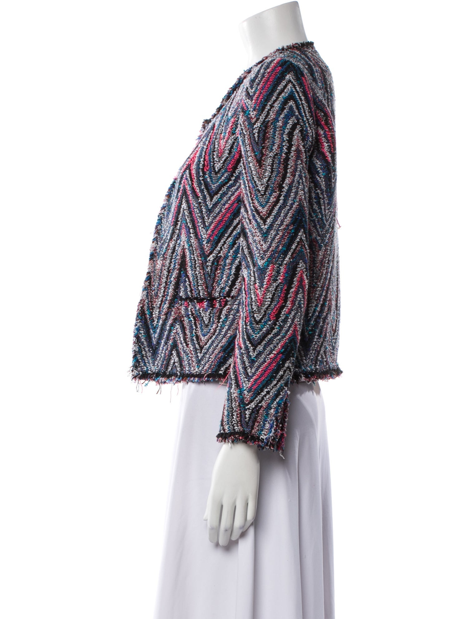 Iro Tweed Pattern Jacket