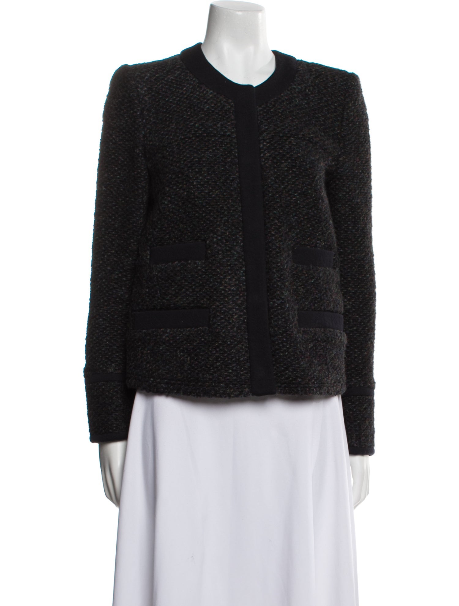 Iro Tweed Pattern Evening Jacket