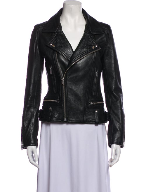 Iro Lamb Leather Biker Jacket