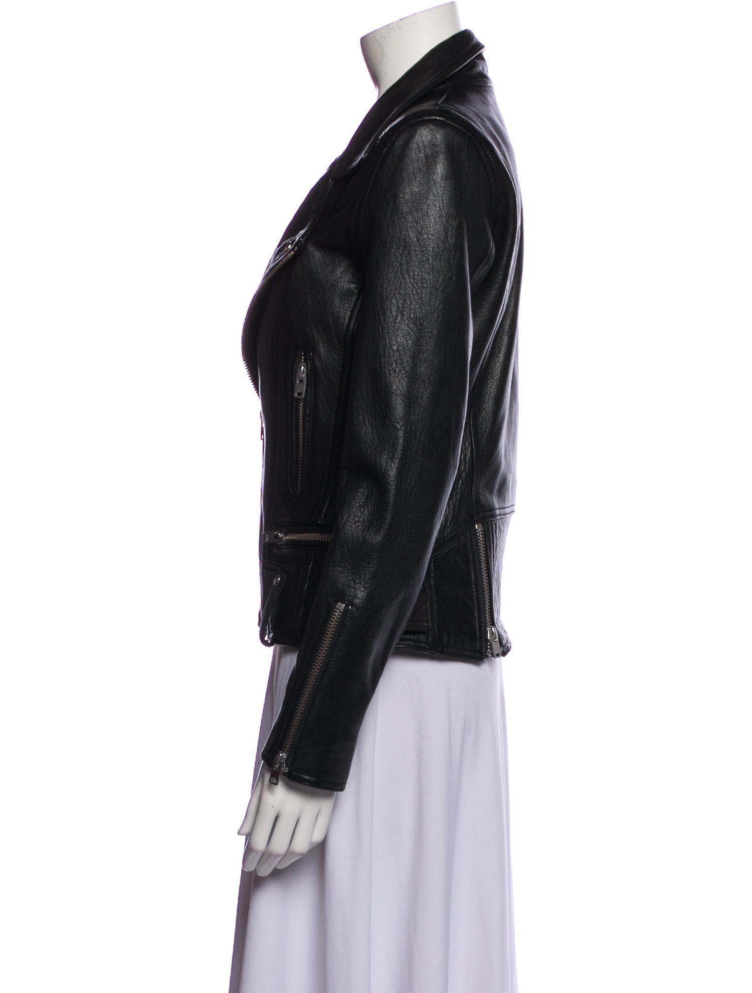 Iro Lamb Leather Biker Jacket