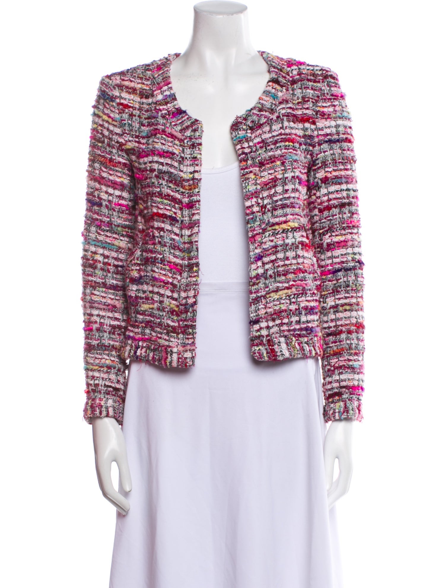 Iro Tweed Pattern Evening Jacket
