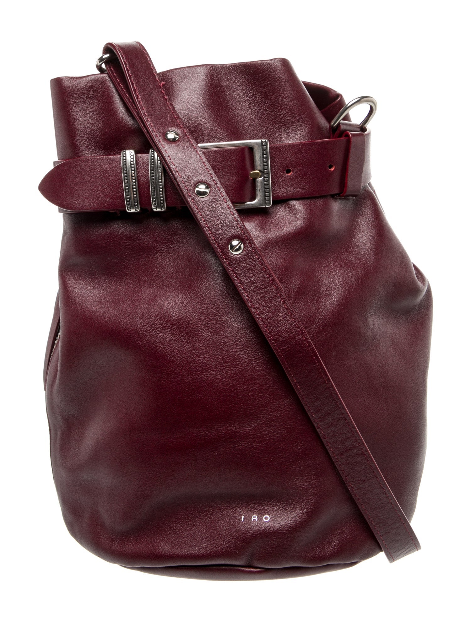 Iro Leather Bucket Bag