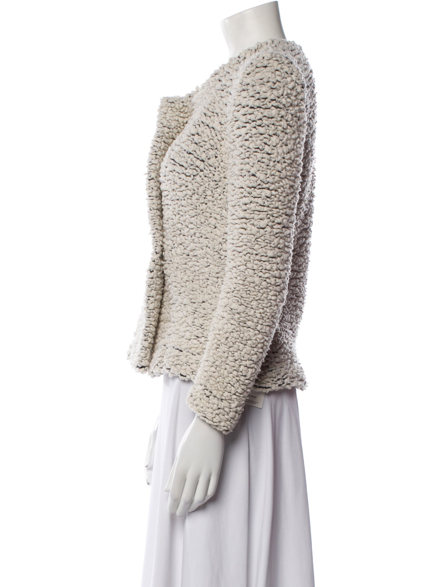 Iro Tweed Pattern Evening Jacket