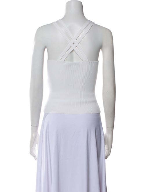 Iro V-Neck Sleeveless Crop Top