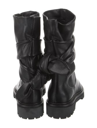 Iro Leather Bow Accents Boots