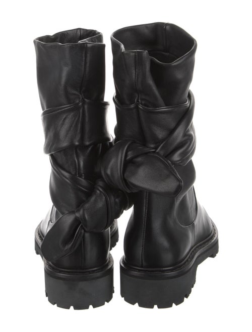 Iro Leather Bow Accents Boots