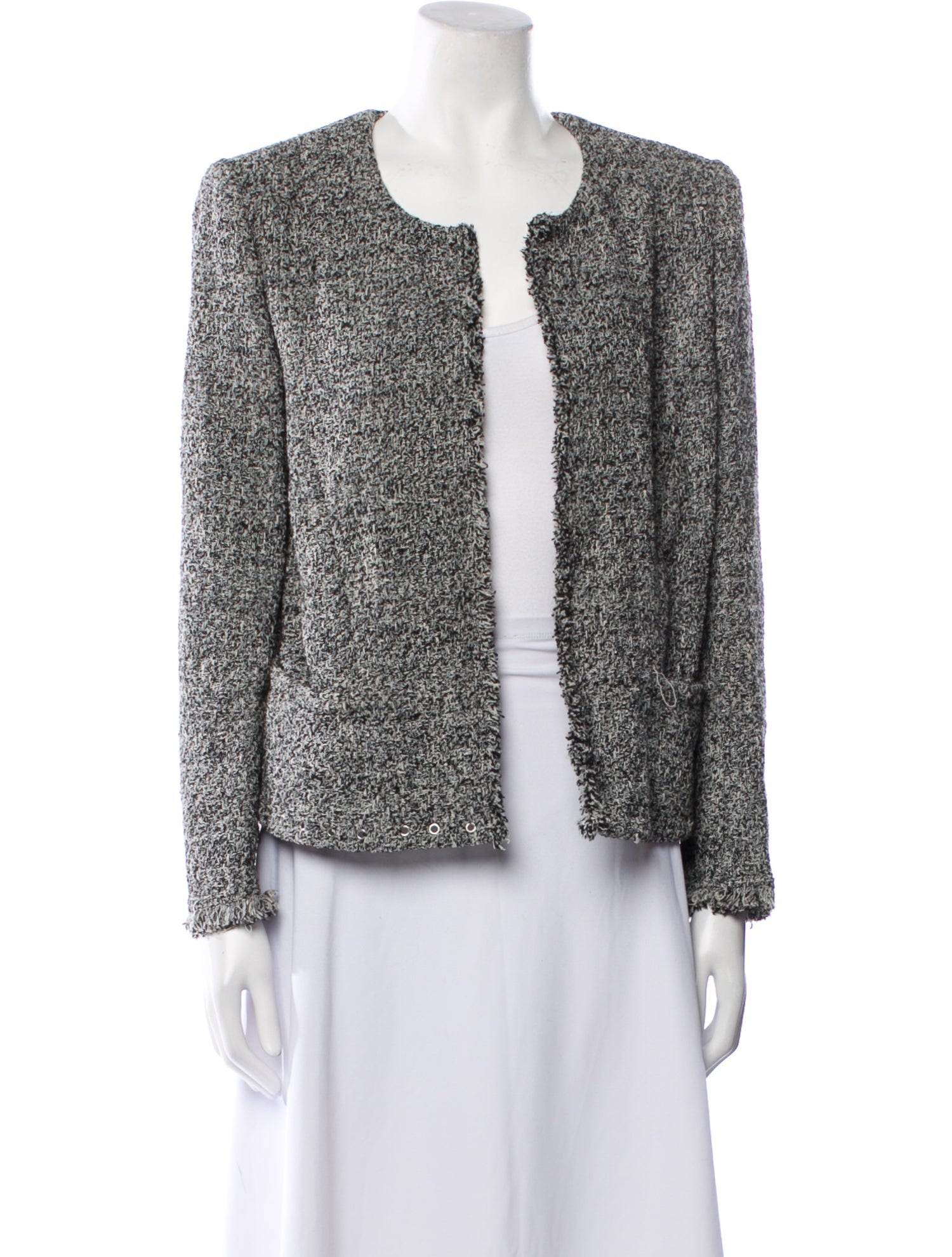 Iro Tweed Pattern Evening Jacket