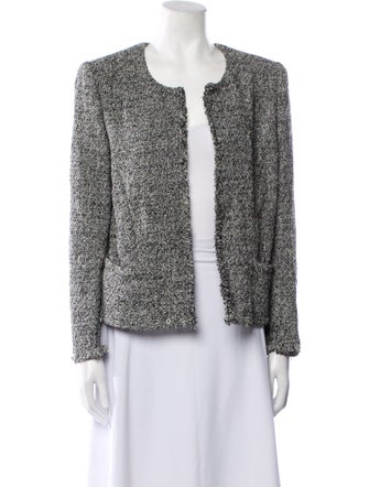 Iro Tweed Pattern Evening Jacket