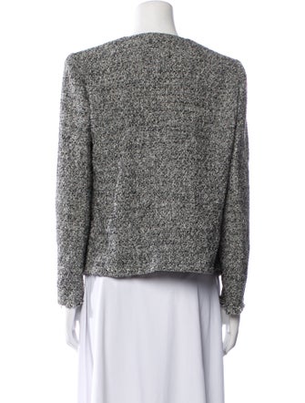 Iro Tweed Pattern Evening Jacket