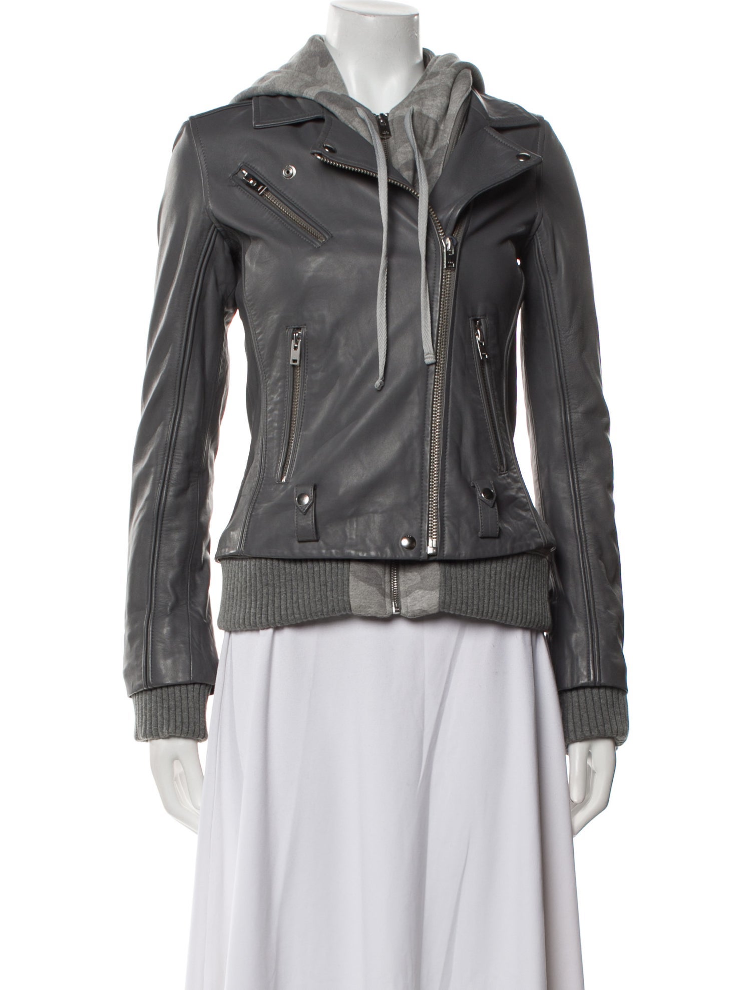 Iro Lamb Leather Biker Jacket