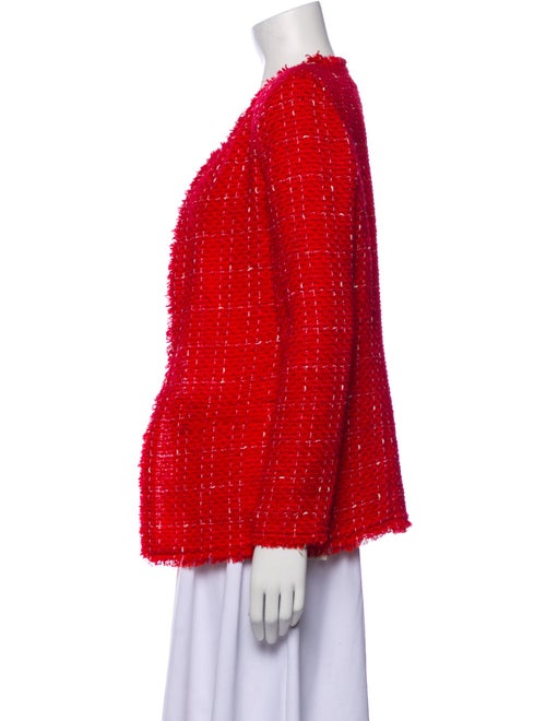 Iro Wool Tweed Pattern Jacket