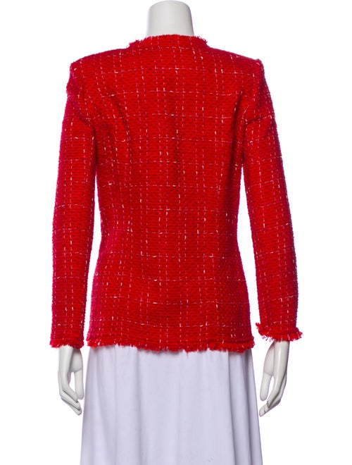 Iro Wool Tweed Pattern Jacket