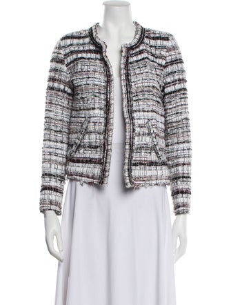 Iro Tweed Pattern Evening Jacket