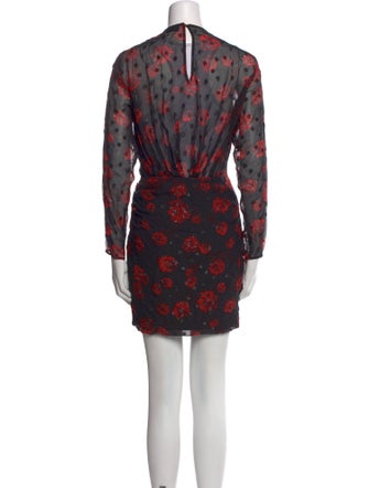 Iro Printed Mini Dress