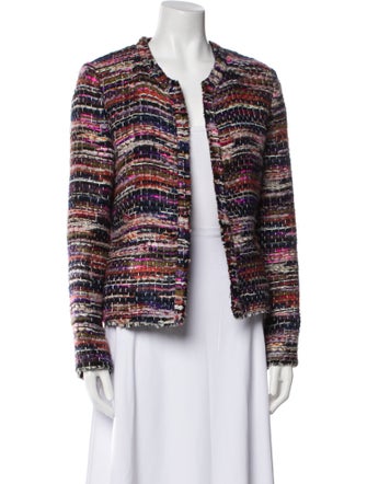 Iro Tweed Pattern Evening Jacket